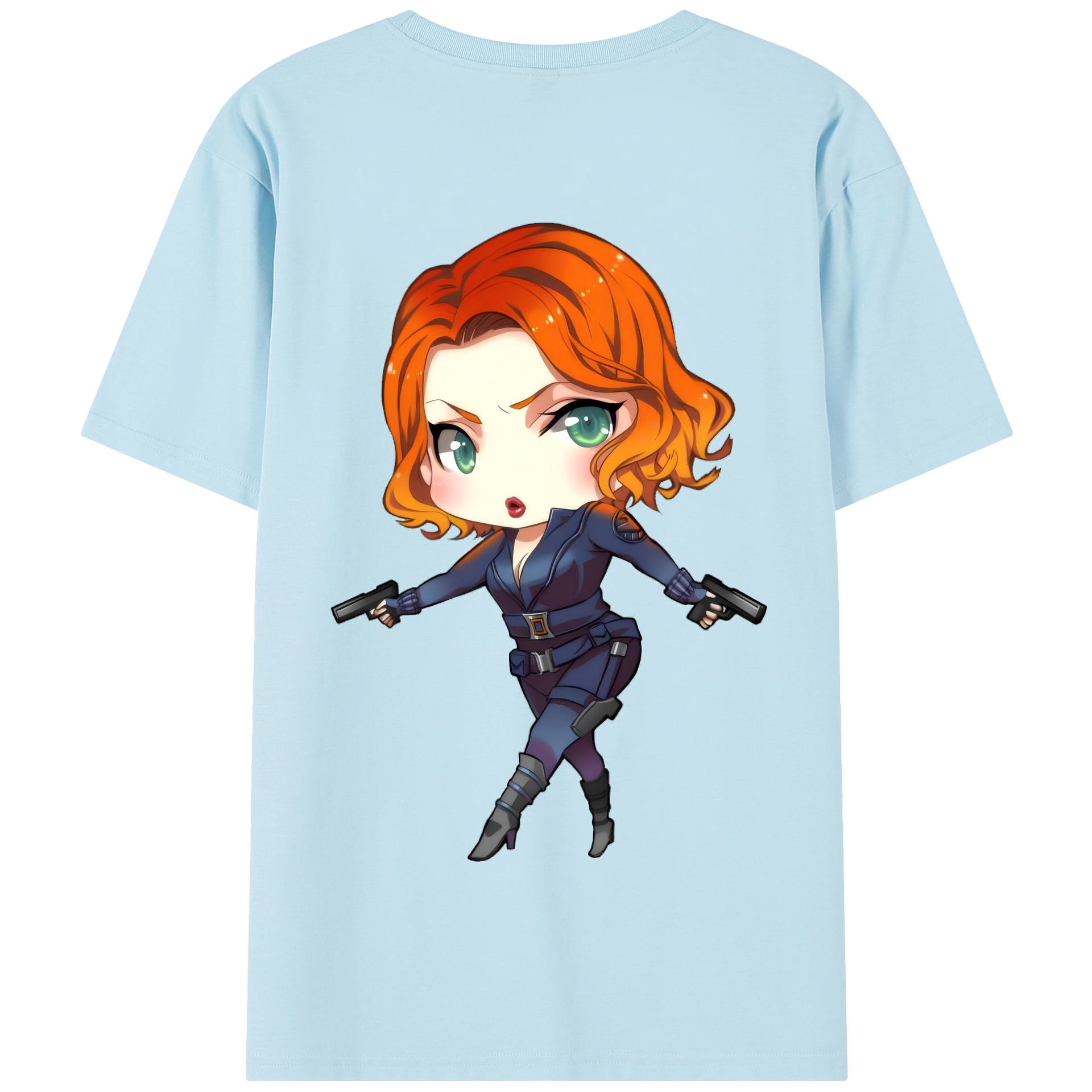 （画像用） アベンジャーズ The Avengers 綿100％半袖Tシャツ（背面プリント）